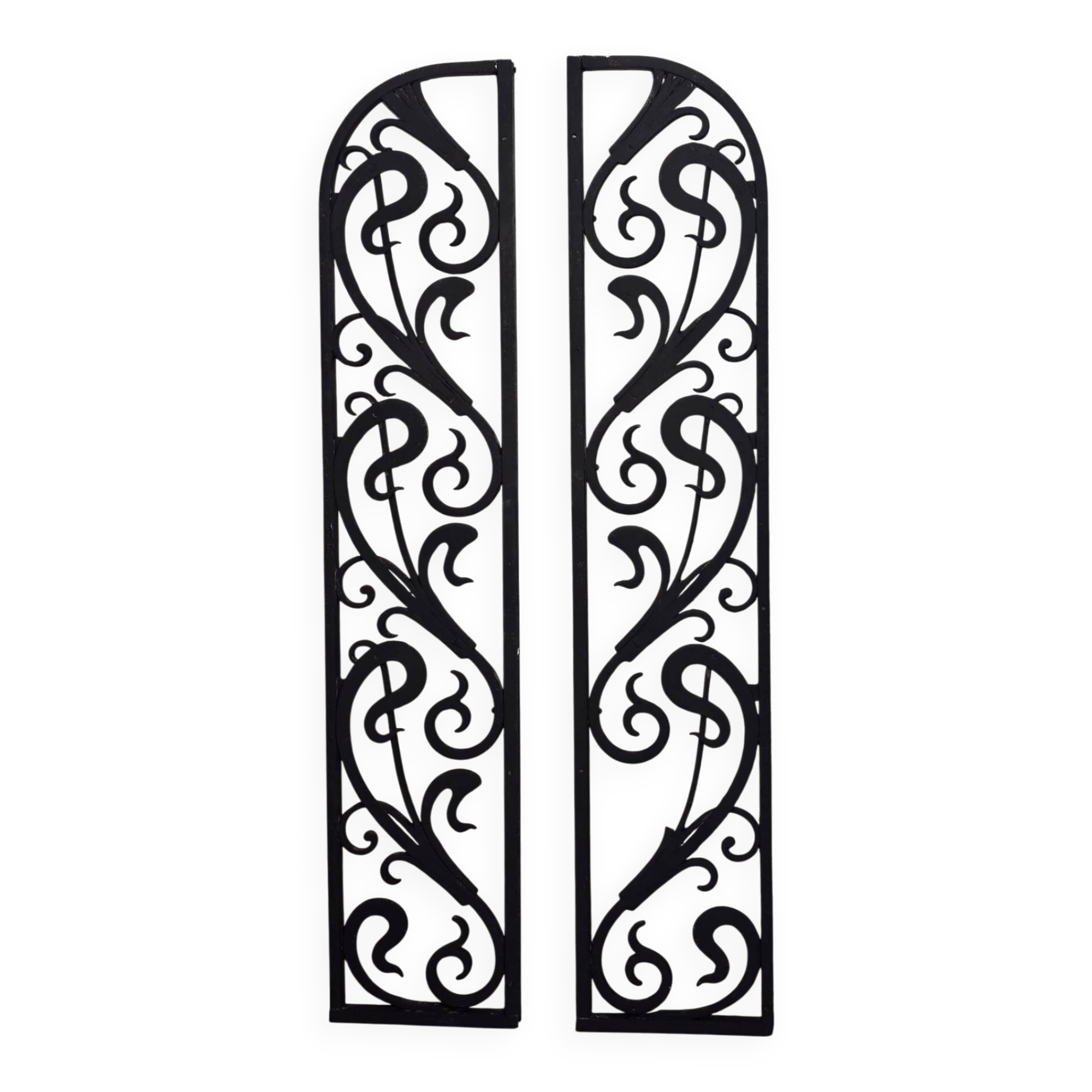 Wrought iron grille from the early 20th century Art Deco / Art Nouveau