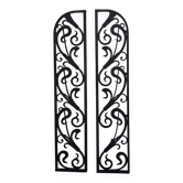 Wrought iron grille from the early 20th century Art Deco / Art Nouveau