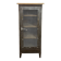 Industrial Iron Cabinet with Mesh Door, 1960s