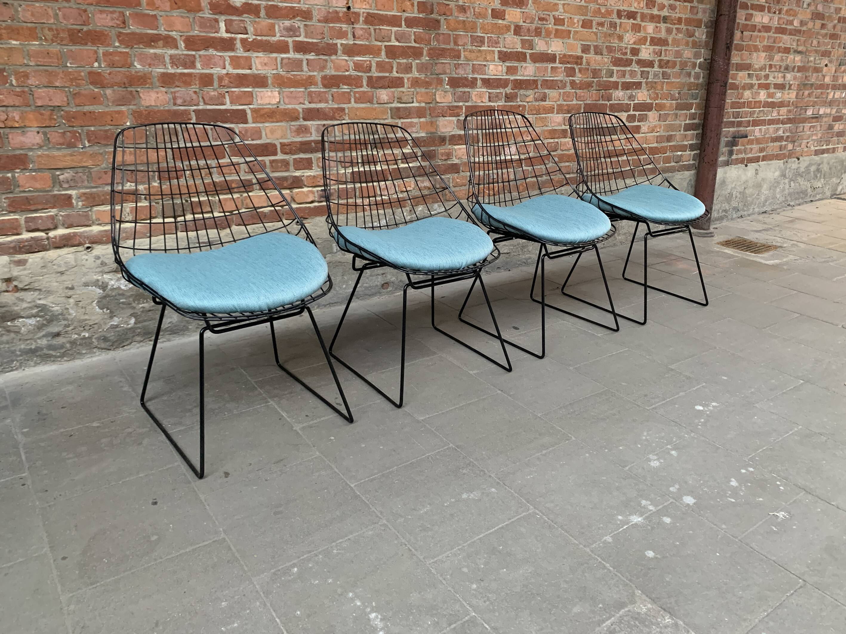 Four SM05 Chairs by Cees Braakman for Pastoe, 1960