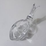 crystal rabbit trinket tray