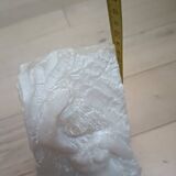 Bust of a woman in a block of alabaster