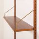 Hansen and Guldborg teak shelving unit, Denmark, 1960s