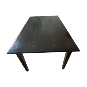Table de salle à manger extensible en cerisier massif