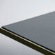 Lacquered Italian table and Romeo Rega 1970 brass