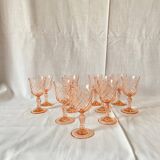 11 Rosaline liqueur glasses