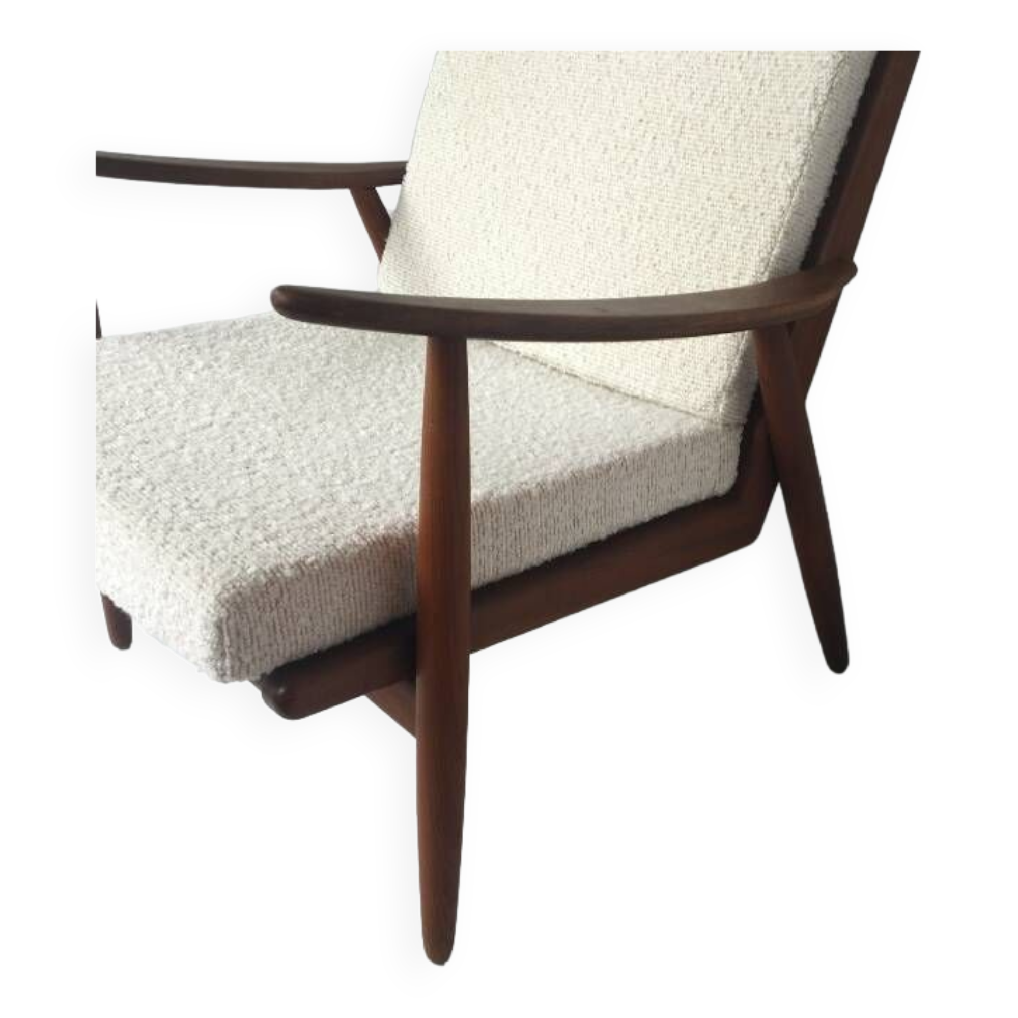 Scandinavian teak armchair