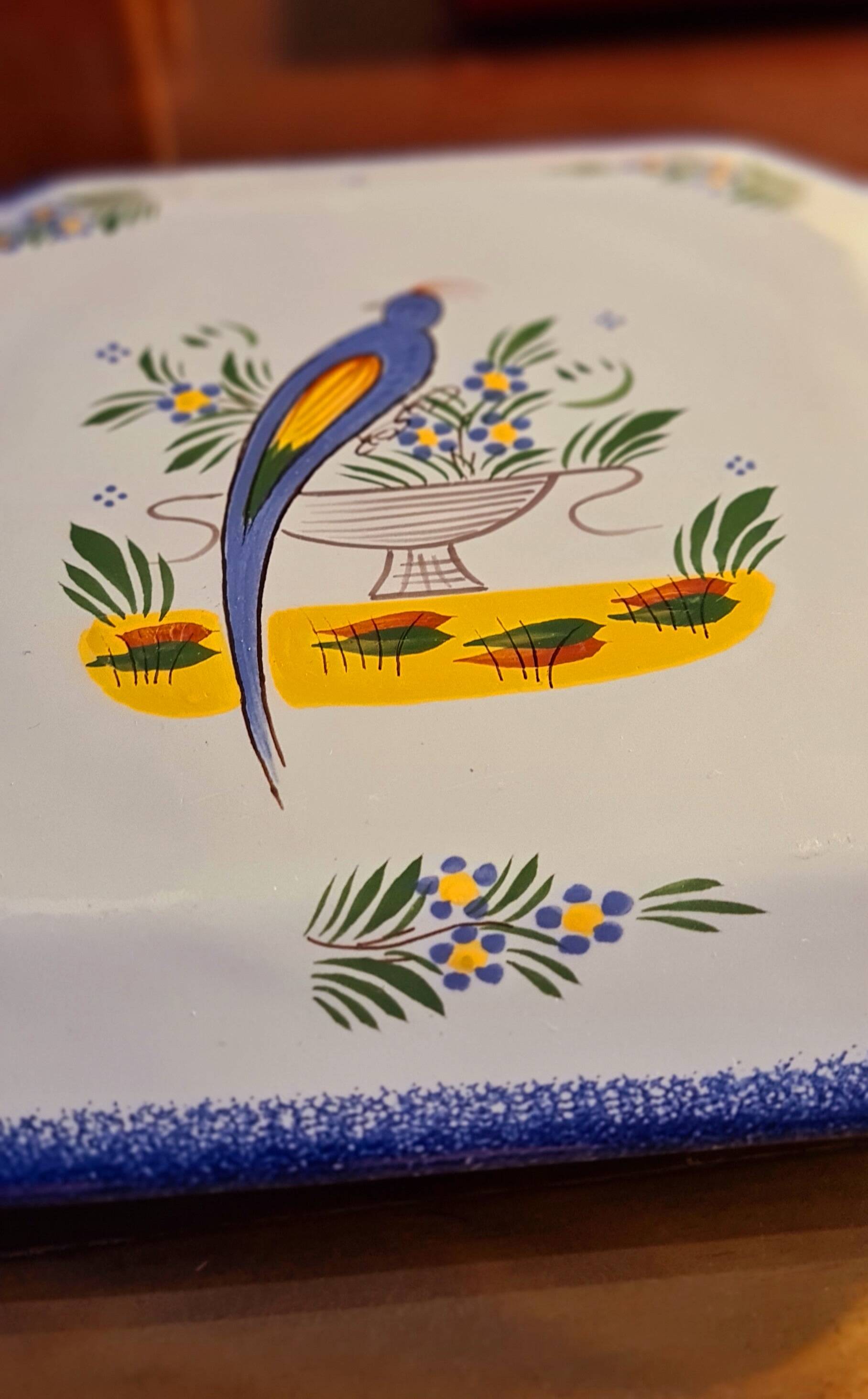 HB Henriot Quimper trivet