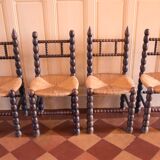 Stylish pair of kitsch chairs