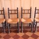Paire de chaises kitsch stylée
