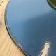 Industrial Blue Enamel Military Pendant Lamp with Cast Aluminium Top, 1960s
