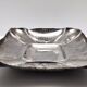 Vintage Rectangular Embossed Silver Plated Tray / Centerpiece by Olri, Italy