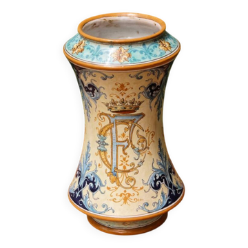 Albarello signed Ulysse de Blois, Renaissance style