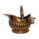 19th century copper and brass coal bucket