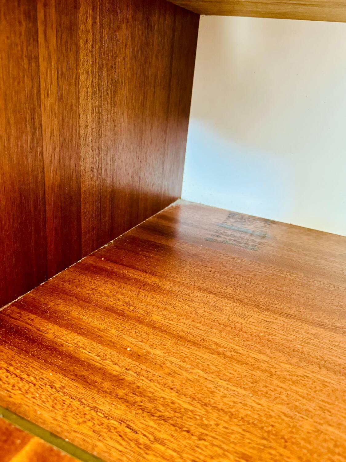 Pair of vintage Scandinavian design bedside tables