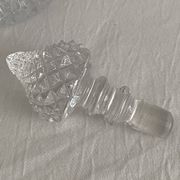 Carafe à décanter en cristal vintage 1970's