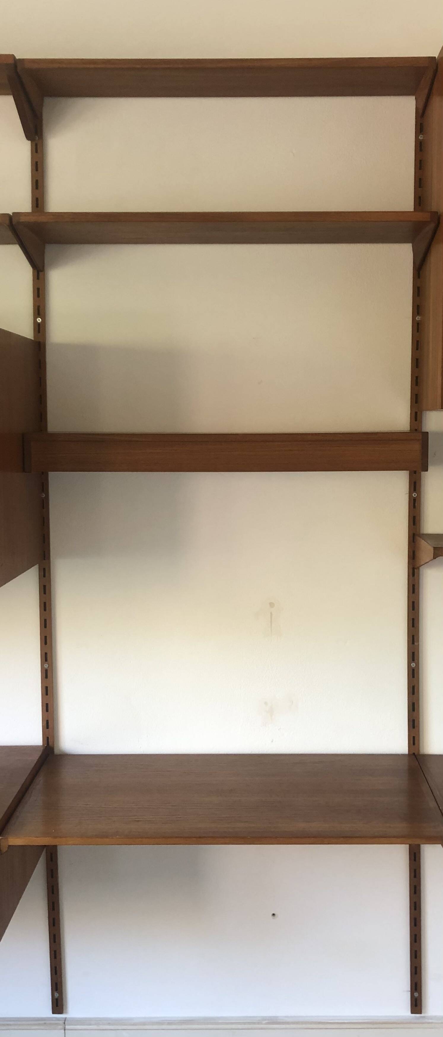 Kai Kristiansen teakhouten wandmeubel