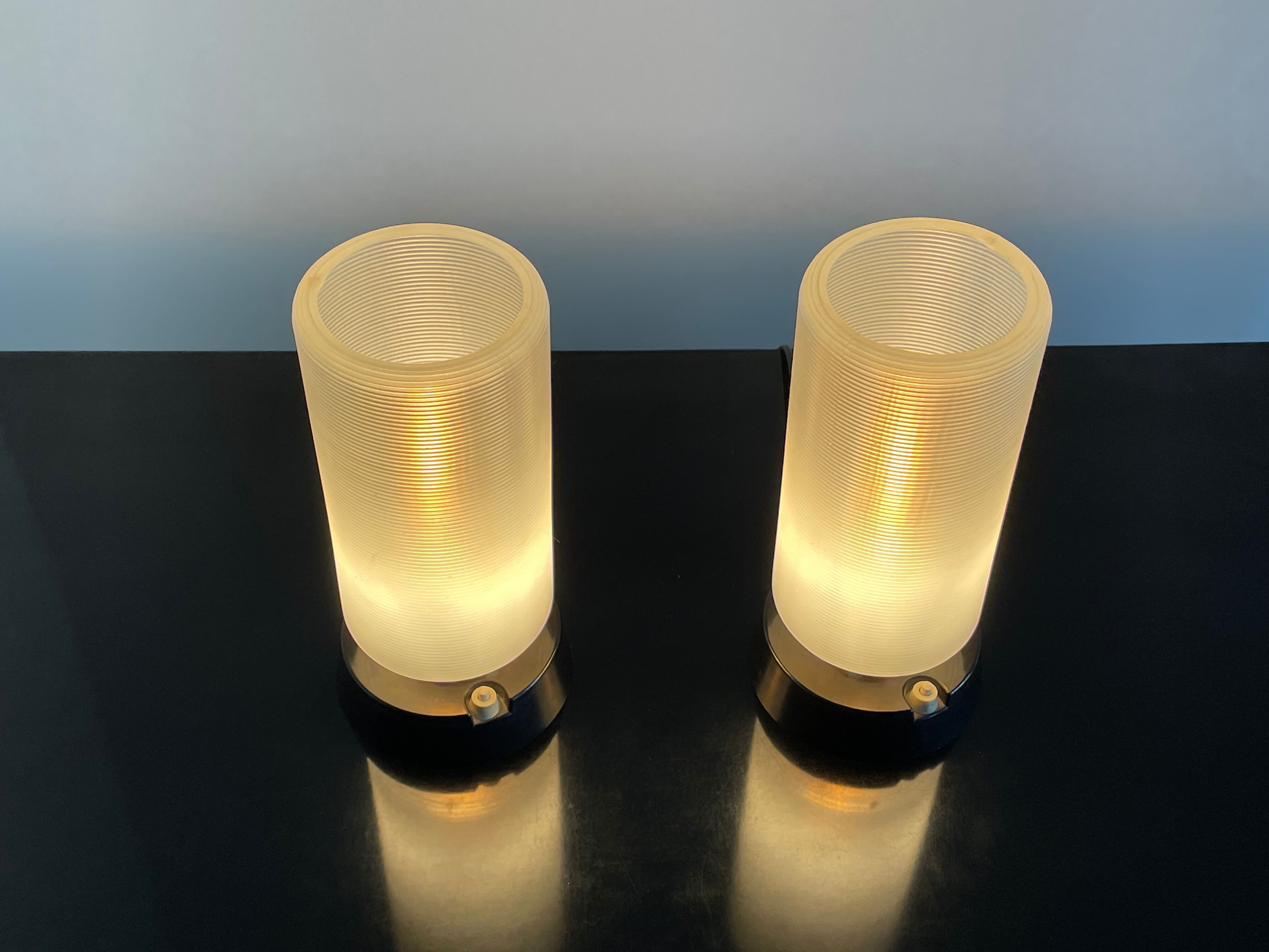 Pair of Space age table lamps