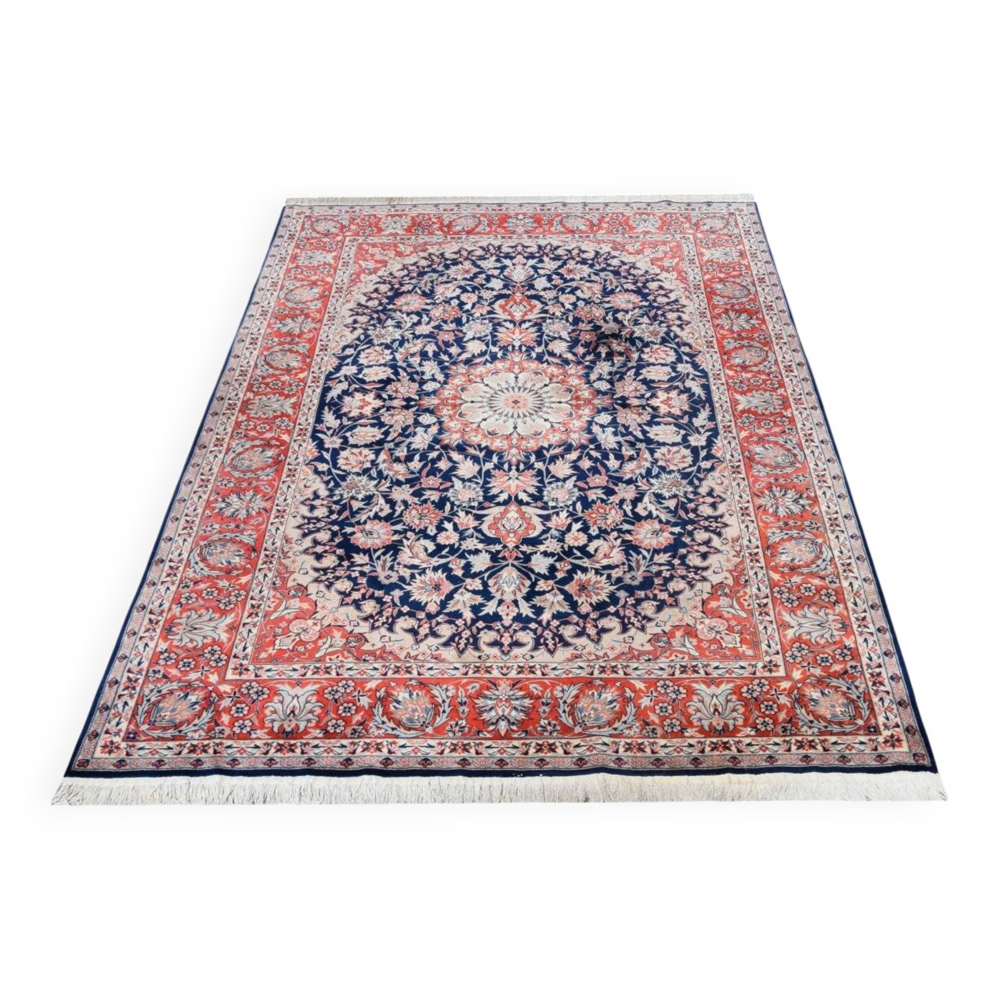 Tapis Sino-persan Ispahan-  Fait Main - 3.00 X 2.00 Mètres- "Galerie Sardje"