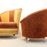 Fauteuils par František Jirák pour Tatra Nábytok