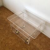 Plexiglas coffee table, Marais International