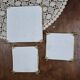 Set of 3 vintage Gien trivets – Retro car, child & couple design