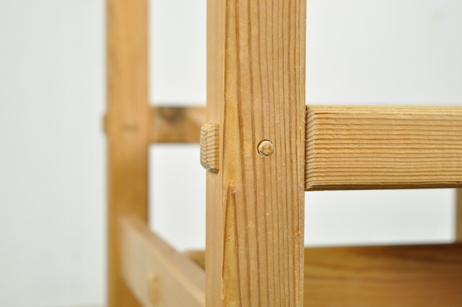 Trybo series pine dining chairs (4) by Edvin Helseth for Stange Bruk, Norway 1960s