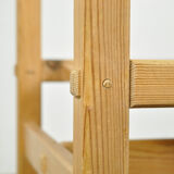 Trybo series pine dining chairs (4) by Edvin Helseth for Stange Bruk, Norway 1960s