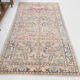 Tapis floral vintage 256x137cm