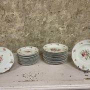 Grand Service de Table 45 Pièces, Porcelaine de Limoges BERRY Décor