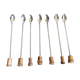 Série de 7 cuillères bambou