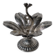 Caviar service flower of Poseidon in silver-plated metal Christofle finial