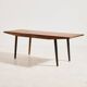 Restored rosewood coffee table
