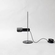 Vintage Italian 1970s Table Lamp in the Style of Joe Colombo for Oluce, Chromed