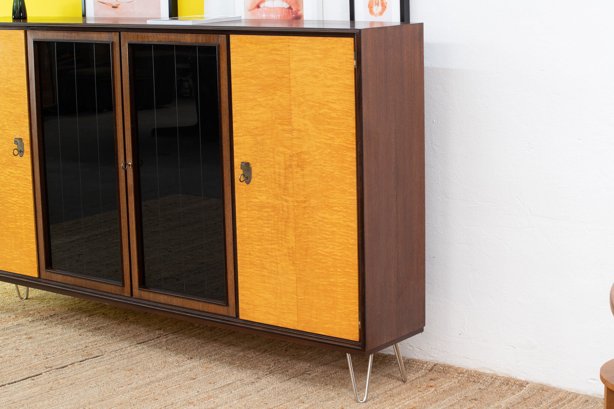 Vintage scandinavian row