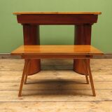 1950 tea table / dining table with metamorphic table leaf