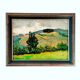 Tableau SCHWARZ (Marcel, 1914-1985) – HST - Paysage, montagne - 1950