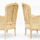 Paire de fauteuils bergères