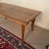 Dining table walnut art deco
