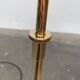 Lampadaire Vintage Allemand Style Hollywood Regency en Laiton par Florian Schulz