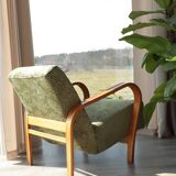 Fauteuil vintage classique par A. Kropacek et K. Kozelka, Tchécoslovaquie, années 1950