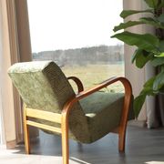 Classic vintage armchair by A. Kropacek and K. Kozelka, Czechoslovakia, 1950s