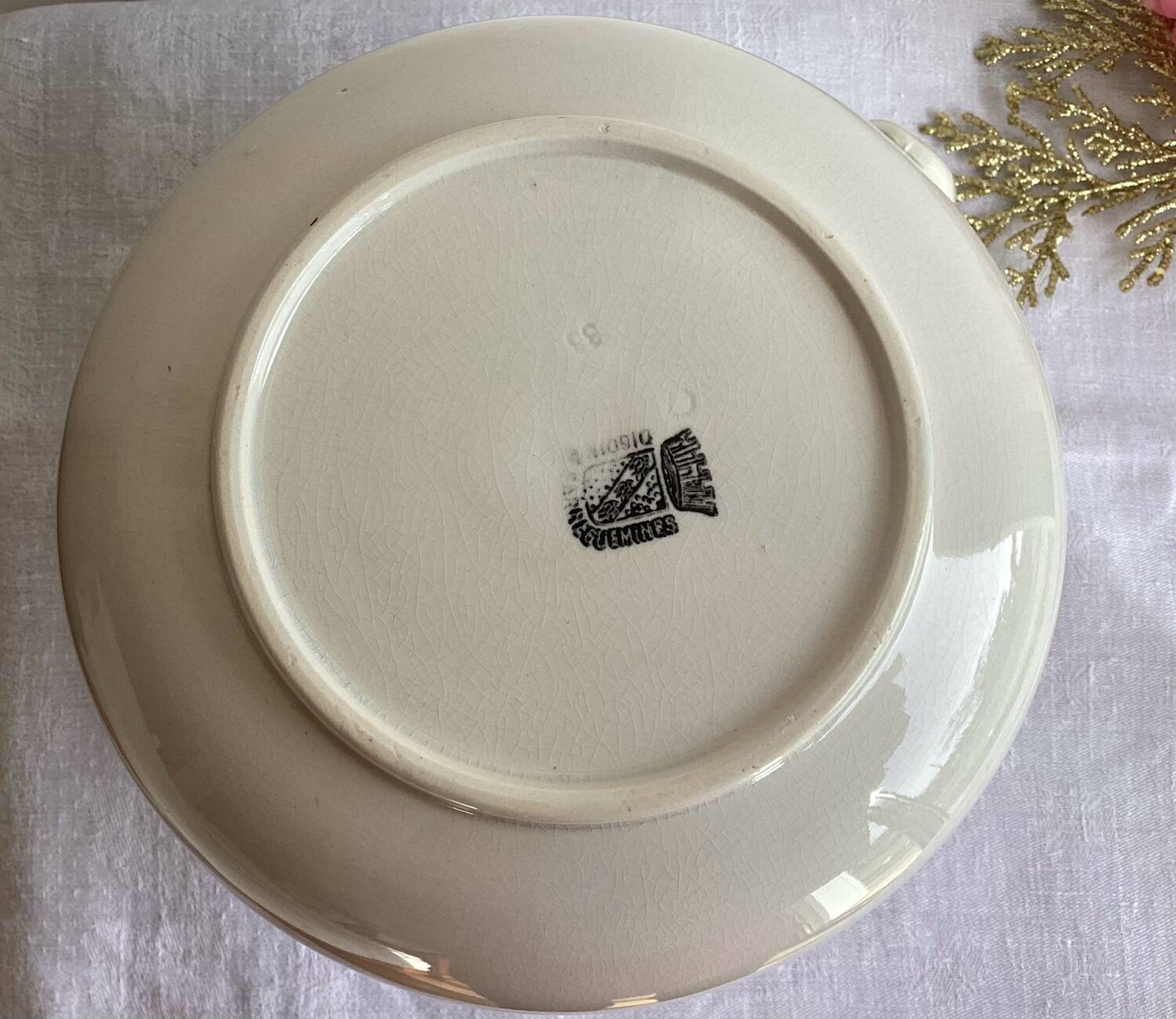 Digoin Sarreguemines pitcher