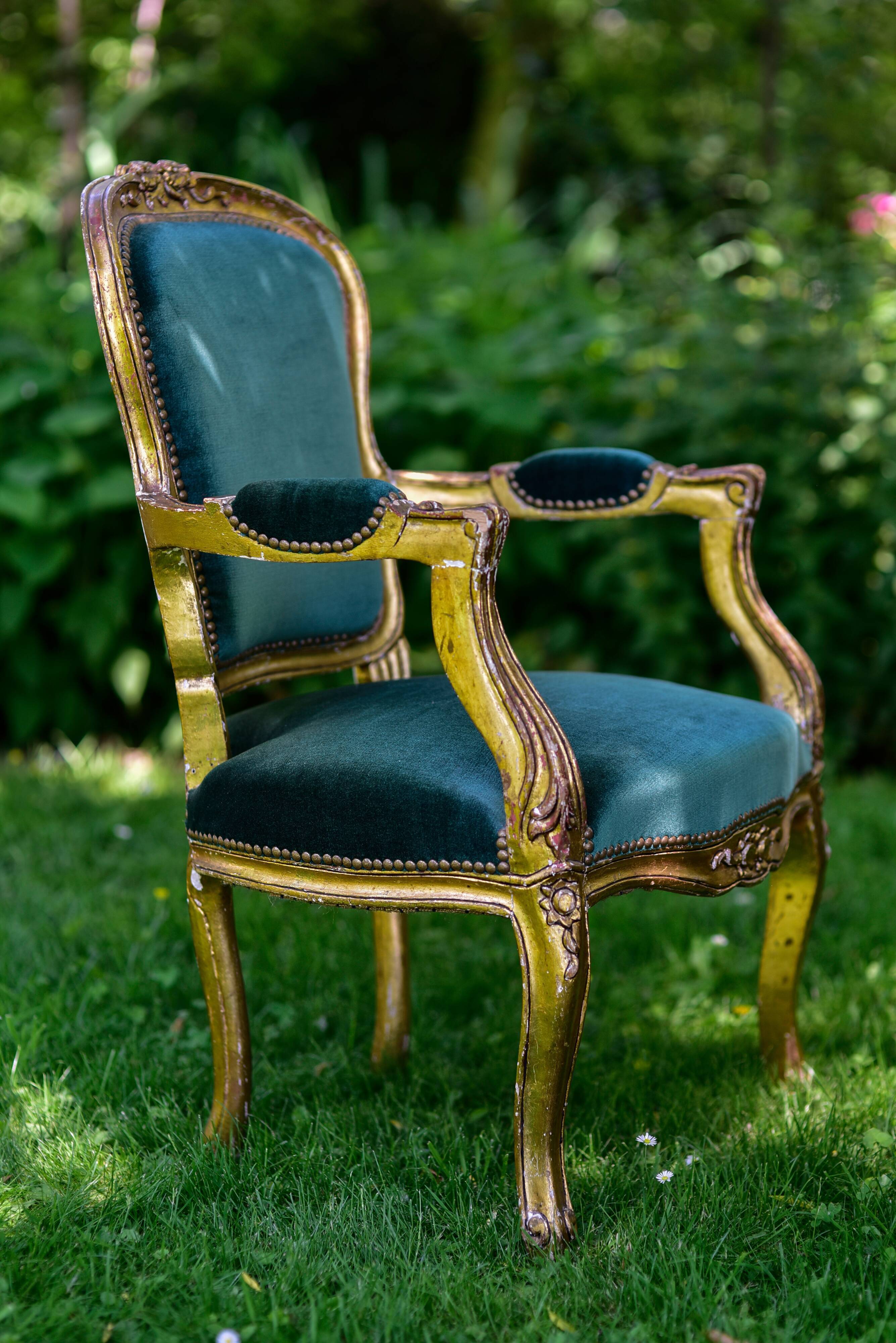 Fauteuils bergères Louis XV