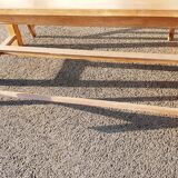 Farm table and 2 benches
