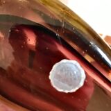 Sommerso vase of Murano