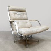 Danish lounge chair FK 85 vintage Preben Fabricius & Jorgen Kastholm Alfred Kill