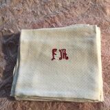 Set of 5 towels monogrammed