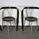 Paire de chaises Andrea Branzi 'Revers' par Cassina Italie 1990