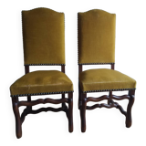 Pair of Louis XIII chairs